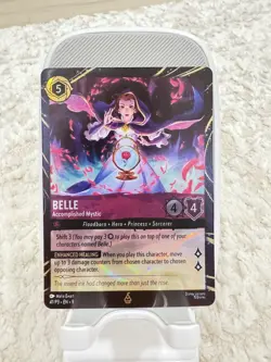 Disneyland Lorcana Exclusive Promos - Set Of Belle & The Beast - Image 2