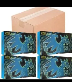 POKEMON MEGA CHARIZARD X EX ULTRA PREMIUM COLLECTION 4-BOX CASE SEALED - Image 2
