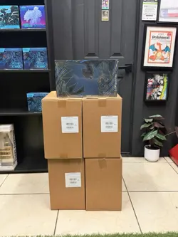 Pokemon TCG Mega Charizard X ex ULTRA PREMIUM COLLECTION BOX CASE Sealed (4 upc) - Image 1
