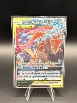 Pokemon Greninja & Zoroark Tag Team GX # 200/214 - Unbroken Bonds - NM - Image 1
