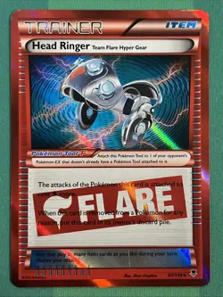 Pokemon Card - Head Ringer - Team Flare Hyper Gear (97/119) XY Phantom Forces NM - Image 1