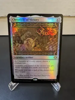 Chronicle of Victory - Lorwyn Eclipsed (ECL) FOIL MTG Mythic N/NM - Image 1