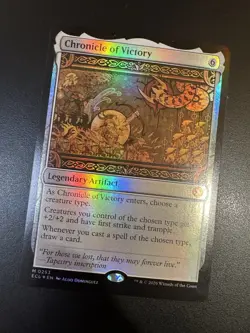 Chronicle of Victory - Lorwyn Eclipsed (ECL) FOIL MTG Mythic N/NM - Image 3
