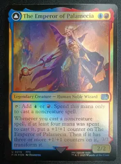MTG Final Fantasy - The Emperor of Palamecia - Foil - Image 1