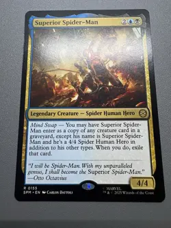 Superior Spider-Man SPM R 0155 MTG Marvel's Spider-Man Regular NM - Image 1
