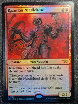 Razorkin Needlehead - Foil - Duskmourn: House of Horrors (MTG) - Image 1