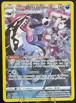 Galarian Obstagoon TG10/TG30 UR - Pokemon TCG Astral Radiance Trainer Gallery NM - Image 1
