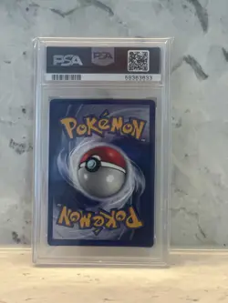 1999 Pokemon Base Set 1st Edition Poliwhirl #38 PSA 7 - Image 2