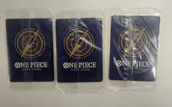 One Piece Mini Tin Set of 3 Vol 2 Luffy P075 Sabo P073 Ace P074 Promos Sealed - Image 2