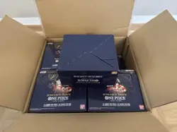 One Piece Romance Dawn BLUE BOTTOM Booster Box/Display Case FIRST WAVE EMPTY - Image 1