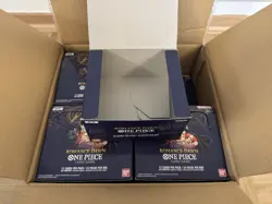 One Piece Romance Dawn BLUE BOTTOM Booster Box/Display Case FIRST WAVE EMPTY - Image 2