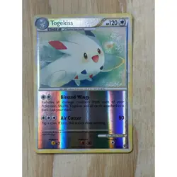 Togekiss Reverse Holo Rare Pokemon Card - HT-4/111 - Jubilee Pokemon MP/LP - Image 1