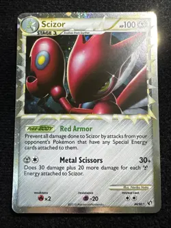 Pokemon TCG Scizor (prime) Undaunted Holo Ultra Rare #84 NM - Image 1