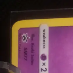 Pokemon Sun & Moon Black Star Promos Mewtwo #SM77 - Image 3