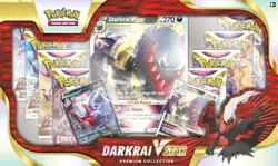 POKEMON TCG DARKRAI VSTAR PREMIUM COLLECTION BOX 2022 FACTORY SEALED NEW - Image 2