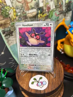 Pokemon TCG - Hoothoot (Reverse Holo) - Temporal Forces - 126/162 - Common - Image 1