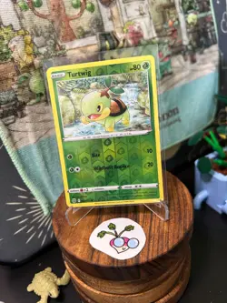Pokemon TCG - Turtwig (Reverse Holo) - Brilliant Stars - 6/172 - Common - Image 1