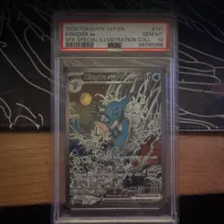 Pokemon Kingdra ex 131 Scarlet & Violet Promo Holo PSA 10 Special Illustration - Image 1