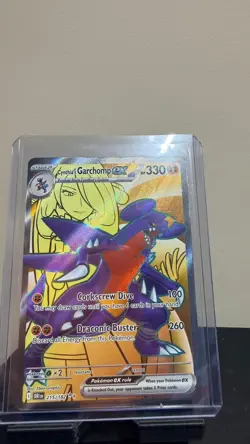 Pokemon TCG | Cynthia’s Garchomp EX 215/182 | Destined Rivals - Image 1
