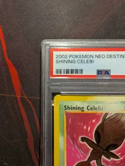 2002 POKEMON NEO DESTINY #106 SHINING CELEBI PSA 4 - Image 2