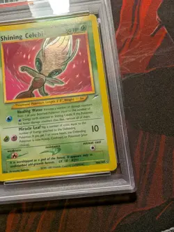 2002 POKEMON NEO DESTINY #106 SHINING CELEBI PSA 4 - Image 5