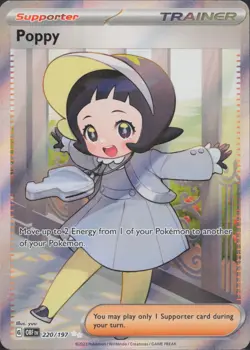 Pokemon TCG - Poppy - 220/197 - SV03: Obsidian Flames (OBF) (1) - Image 1