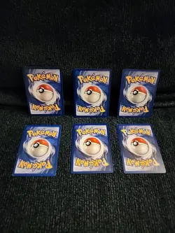 Pokemon TCG Vintage Energy Base Set Lot - Energy Set Of 6 #97-102 WOTC LP/NM - Image 2