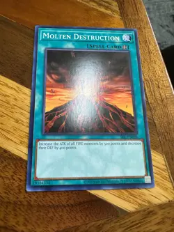 Molten Destruction SRL-EN098 Unlimited Edition Common NM + BONUS - Image 1