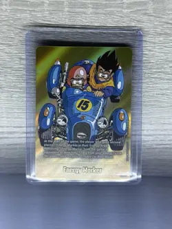 Son Goku E-50 Gold Energy Marker Dragon Ball Manga Booster Card Fusion World - Image 1
