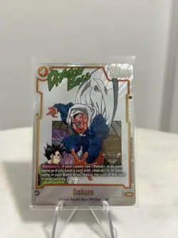 Dabura SB01-030 Rare Alternate Art Dragon Ball Manga Booster Card Fusion World - Image 1