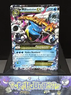Pokemon Card M Blastoise EX 30/146 XY Base Set Ultra Rare Light Play - Image 1