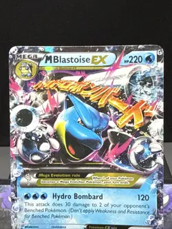 Pokemon Card M Blastoise EX 30/146 XY Base Set Ultra Rare Light Play - Image 2