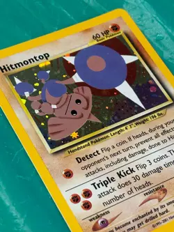 HITMONTOP #3/75 Holo Rare Foil Unlimited 2001 Pokemon LP Neo Discovery Card - Image 3