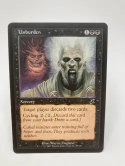 Unburden LP* Scourge ENGLISH 77/143 mtg -UnltdCards - Image 1