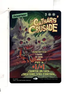 MTG SkeenAB Cathars' Crusade SHOWCASE from INR. NM. - Image 1