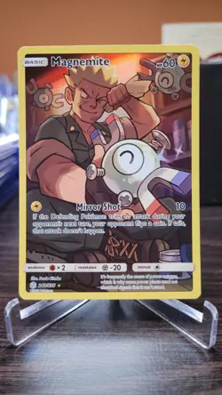 Magnemite Cosmic Eclipse ⭐Secret Rare⭐ Pokemon Card 242/236 NEAR MINT🔥 - Image 1