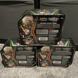 Pokemon TCG Shining Fates V Tins Shiny Boltund & Eldegoss & Cramorant 3x Sealed - Image 5
