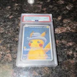 Pokemon Pikachu with Grey Felt Hat 085 Scarlet & Violet Promo 2023 PSA 10 - Image 1