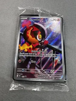 Charcadet 22 Black Star Promo Phantasmal Flames Sealed Promo Pokemon Card MINT M - Image 2