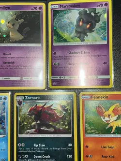 5x Lot Bundle Set Mimikyu Fennekin Stamped Cosmos SM Promos Pokemon Cards ZY9 4 - Image 3
