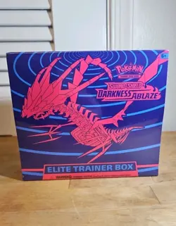 Pokemon TCG Sword & Shield Darkness Ablaze Elite Trainer Box ETB Factory Sealed - Image 1