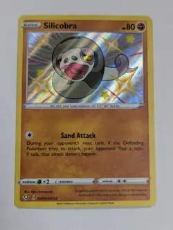 Silicobra SV070/SV122 Shining Fates: Shiny Vault Holo Pokemon TCG NM - Image 1