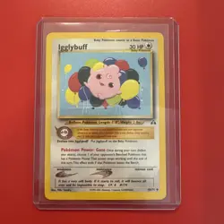 Igglybuff 40/75 Neo Discovery Pokemon Uncommon NM - Image 1