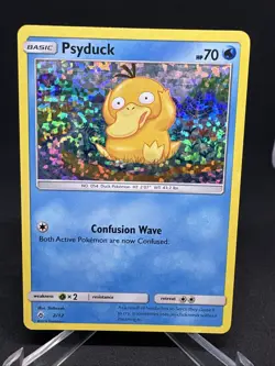 Psyduck 2/12 McDonalds 2018 Sparkle Holo Promo Pokemon TCG Card - Image 2