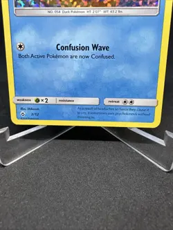 Psyduck 2/12 McDonalds 2018 Sparkle Holo Promo Pokemon TCG Card - Image 4