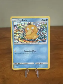 Pokemon 2018 McDonald's Promo Psyduck Holo TCG Card 2/12 LP - Image 1