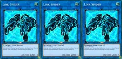 3x Link Spider | YS17-EN043 | SR | 1st Ed | NM | YuGiOh - Image 1
