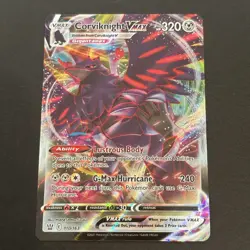 Corviknight VMAX 110/163 Swsh05: Battle Styles Holo Pokemon TCG NM 2021 - Image 1
