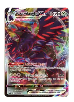 Corviknight VMAX 110/163 Ultra Rare Holo SWSH05: Battle Styles Pokemon TCG - Image 1