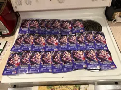 One Piece TCG The Azure Sea’s Seven OP-14 Sleeved Booster Pack Lot Of 25 Sealed - Image 1